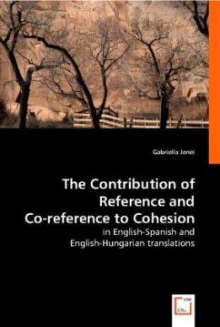 The Contribution of Reference and Co-reference to Cohesion - Jenei, Gabriella