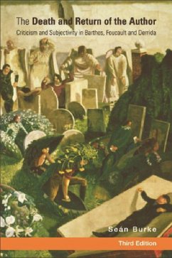 The Death and Return of the Author - Burke, Sean; Burke, Sen