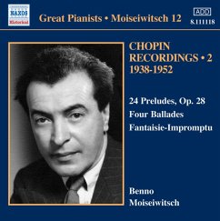 Chopin Recordings Vol.2 - Moiseiwitsch,Benno