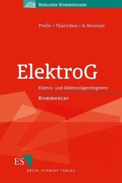 ElektroG, Kommentar - Prelle, Rebecca;Thärichen, Holger;Versteyl, Andrea