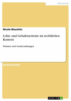 Lohn- und Gehaltssysteme im rechtlichen Kontext - Blaschitz, Nicole