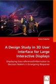 A Design Study in 3D User Interface for Large Interactive Displays