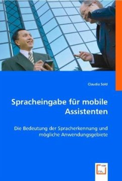 Cover Spracheingabe für mobile Assistenten