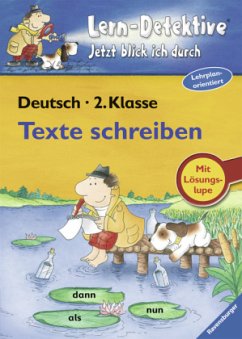 Texte schreiben, Deutsch 2. Klasse / Lern-Detektive - Lernspiel