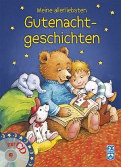Cover Meine allerliebsten Gutenachtgeschichten, m. Audio-CD