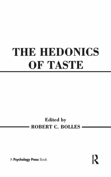 Hedonics of Taste Hedonics of Taste
