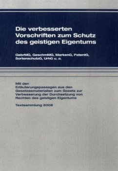 Cover Die verbesserten Vorschriften zum Schutz des geistigen Eigentums