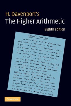 The Higher Arithmetic - Davenport, H. (University of Cambridge)
