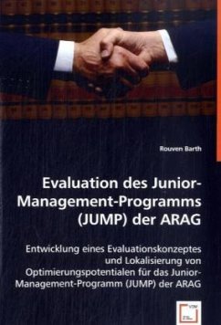 Evaluation des Junior-Management-Programms (JUMP) der ARAG - Rouven Barth