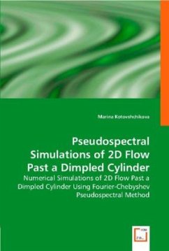 Pseudospectral Simulations of 2D Flow Past aDimpled Cylinder - Kotovshchikova, Marina