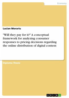 "Will they pay for it?" A conceptual framework for analyzing consumer responses to pricing decisions regarding the online distribution of digital content