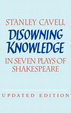 Disowning Knowledge - Cavell, Stanley