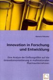 Innovation in Forschung und Entwicklung