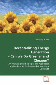 Decentralizing Energy Generation- Can we Do Greener and Cheaper? - Oels, Wolfgang H.