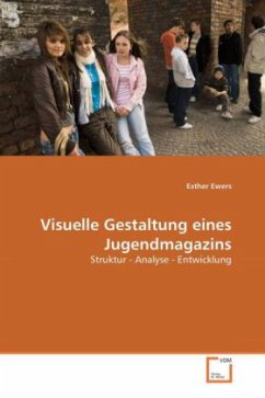 Cover Visuelle Gestaltung eines Jugendmagazins