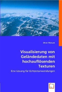 Cover Visualisierung von Geländedaten mit hochauflösenden Texturen