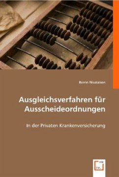 Cover Ausgleichsverfahren für Ausscheideordnungen