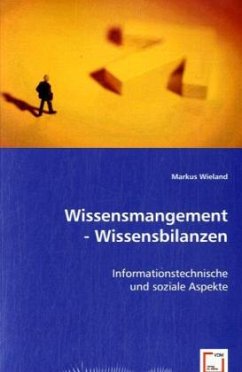 Wissensmangement - Wissensbilanzen - Wieland, Markus