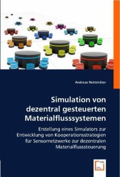 Cover Simulation von dezentral gesteuerten Materialflusssystemen