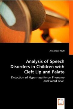 Analysis of Speech Disorders in Children with Cleft Lip and Palate - Reuß, Alexander
