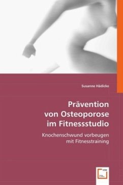 Cover Prävention von Osteoporose im Fitnessstudio