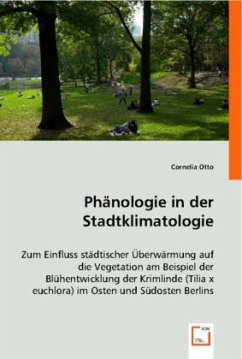 Phänologie in der Stadtklimatologie - Otto, Cornelia