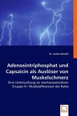 Adenosintriphosphat und Capsaicin als Auslöser von Muskelschmerz