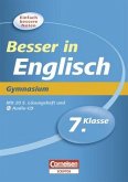 Besser in der Sekundarstufe I - Gymnasium / 7. Schuljahr - Übungsbuch mit separatem Lösungsheft (20 S.) und Hör-CD