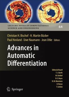 Advances in Automatic Differentiation - Bischof, Christian H. / Bücker, H. Martin / Hovland, Paul / Naumann, Uwe / Utke, Jean (eds.)