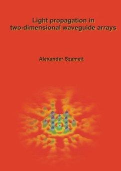 Light propagation in two-dimensional waveguide arrays