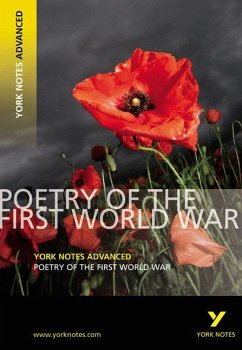 Cover Poetry of the First World War (York Notes Advanced) English Literature Study Guide - for 2025, 2026 exams