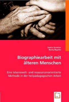 Cover Biographiearbeit mit älteren Menschen