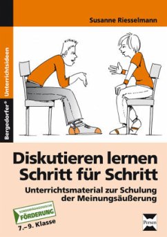 Cover Diskutieren lernen Schritt für Schritt