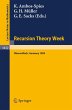 Recursion Theory Week - Bild 1