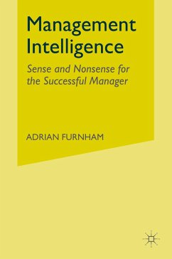 Management Intelligence - Furnham, Adrian