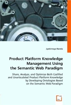 Product Platform Knowledge Management Using the Semantic Web Paradigm - Nanda, Jyotirmaya