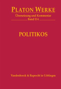 II 4 Politikos / Werke 2/4 - Platon;Platon