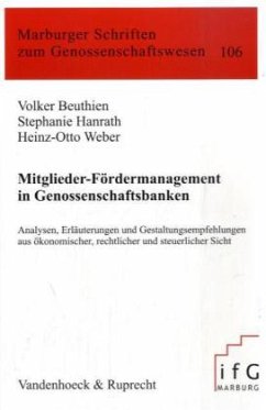 Cover Mitglieder-Fördermanagement in Genossenschaftsbanken