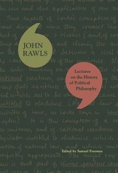 Lectures on the History of Political Philosophy - Rawls, John