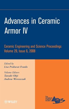 Cover Advances in Ceramic Armor IV, Volume 29, Issue 6