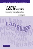 Language in Late Modernity