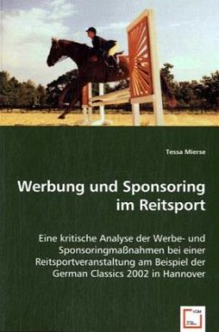 Cover Werbung und Sponsoring im Reitsport