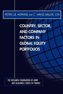 Country Sector & Comp Factors - Hopkins, Peter J B; Miller, C Hayes; Hopkins