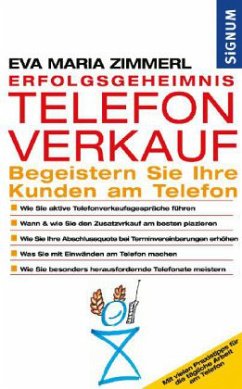 Erfolgsgeheimnis Telefonverkauf - Zimmerl, Eva M.