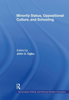 Minority Status, Oppositional Culture, & Schooling - Ogbu, John U. (ed.)