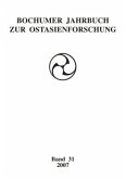 Bochumer Jahrbuch zur Ostasienforschung Bochumer Jahrbuch zur Ostasienforschung