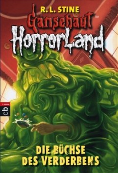 Cover Die Büchse des Verderbens / Gänsehaut Horrorland Bd.3