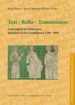 Text - Reihe - Transmission - Richter, Anna Katharina (Hrsg.)