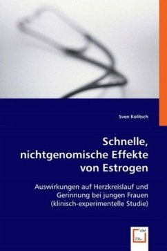 Cover Schnelle, nichtgenomische Effekte von Estrogen