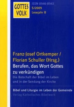 Cover Berufen, das Wort Gottes zu verkündigen / Gottes Volk, Lesejahr B 2009 Sonderbd.